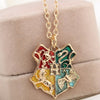 Colorful Hogwarts School of Witchcraft Necklace