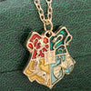 Colorful Hogwarts School of Witchcraft Necklace