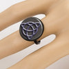 Fashion Totem Glass Witchcraft Adjustable Ring